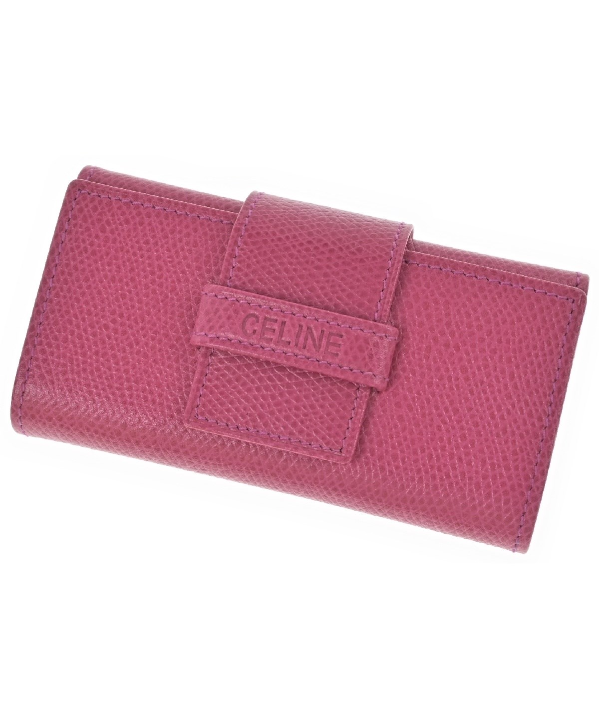 CELINE（セリーヌ）キーケース・キーホルダー ピンク サイズ