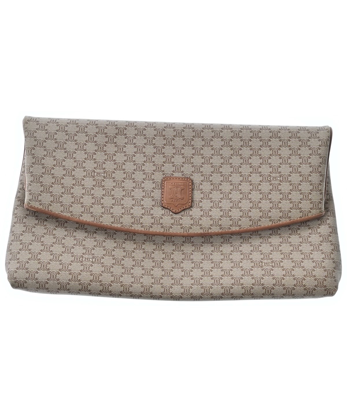 CELINE モノグラム クラッチバッグ ベージュ　オールドセリーヌ CELINE（セリーヌ）クラッチバッグ ベージュ サイズ:- レディース