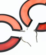 CELINE（セリーヌ）ピアス 赤 サイズ:- レディース/2200677832043