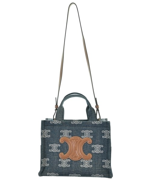 CELINE（セリーヌ）トートバッグ 紺 サイズ:S レディース/2200679541011