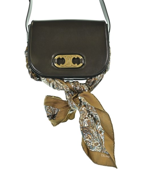 CELINE(セリーヌ)ショルダーバッグ 茶 サイズ:Medium/2200679541059
