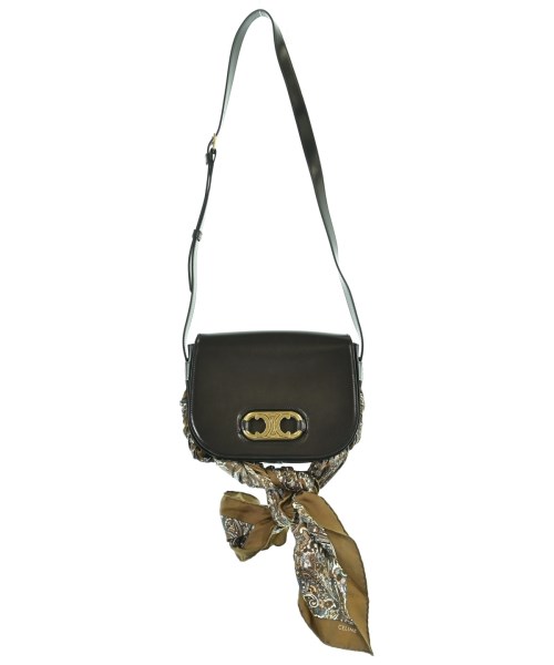 CELINE（セリーヌ）ショルダーバッグ 茶 サイズ:Medium レディース/2200679541059
