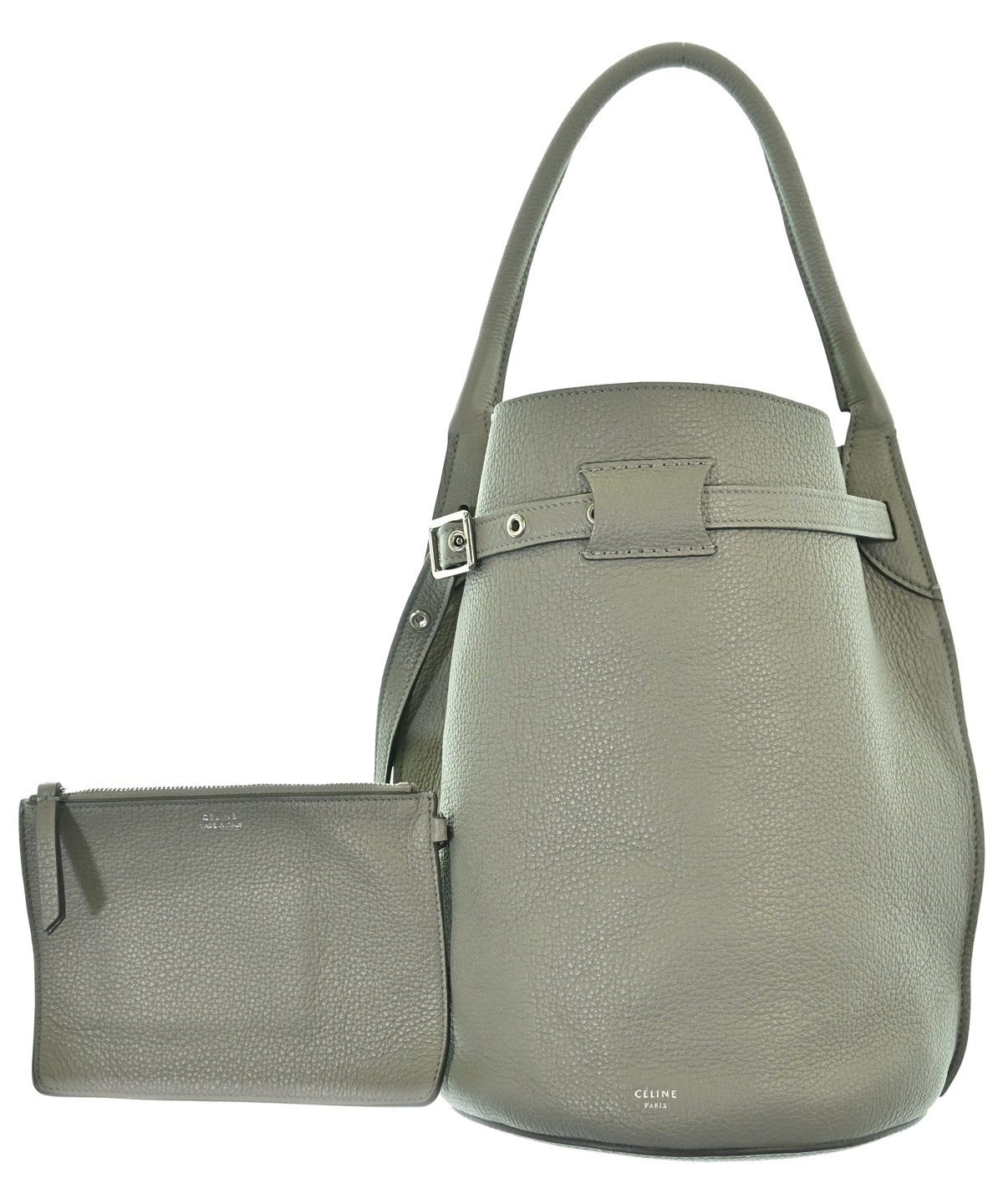 CELINE（セリーヌ）ショルダーバッグ グレー サイズ:- レディース