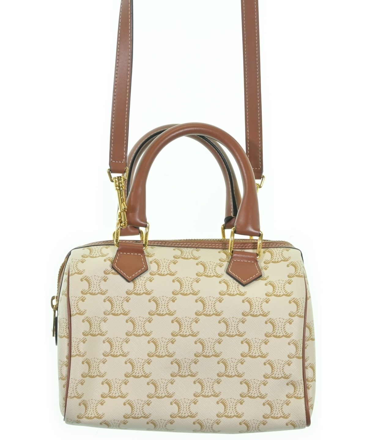 CELINE（セリーヌ）ボストンバッグ 白 サイズ:- レディース