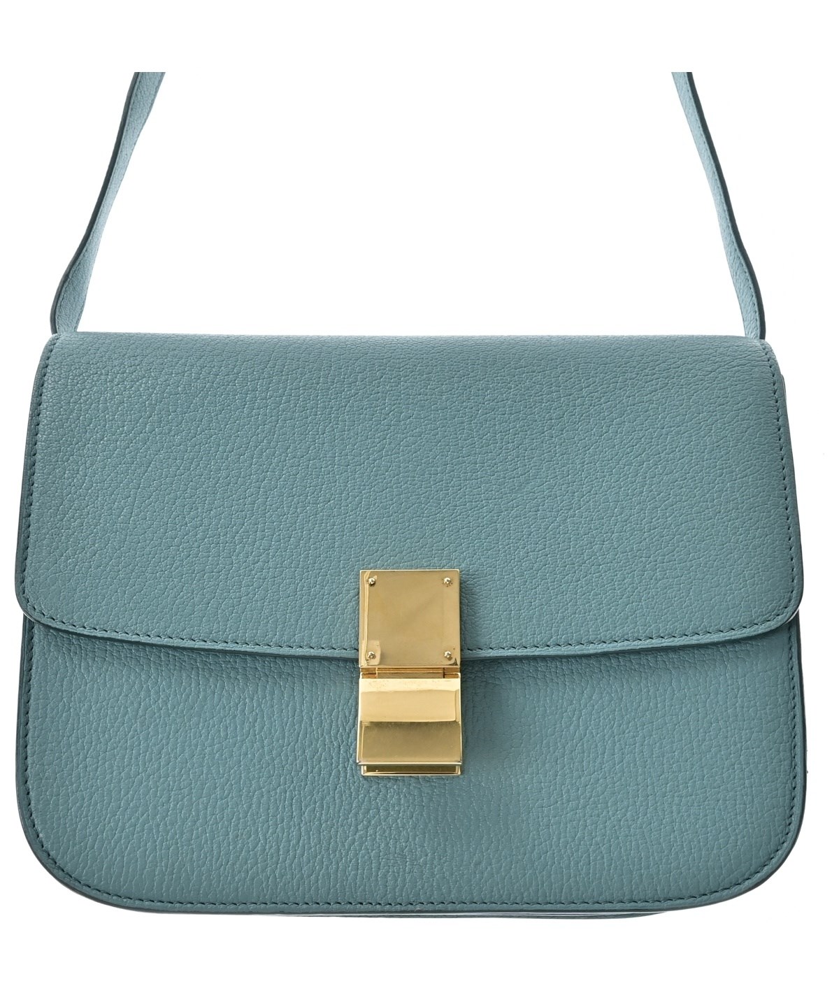 CELINE（セリーヌ）ショルダーバッグ 青 サイズ:- レディース 