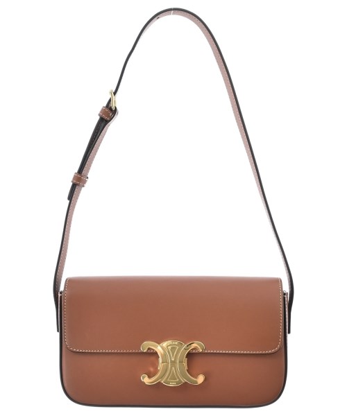 CELINE（セリーヌ）ショルダーバッグ 茶 サイズ:- レディース/2200693935186