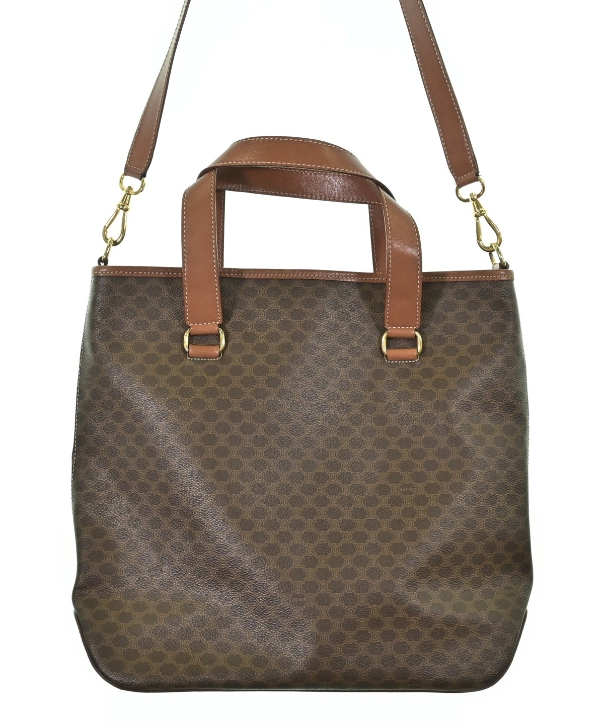 Celineトートバッグ ベージュ/ブラウン CELINE（セリーヌ）トートバッグ 茶 サイズ:- レディース