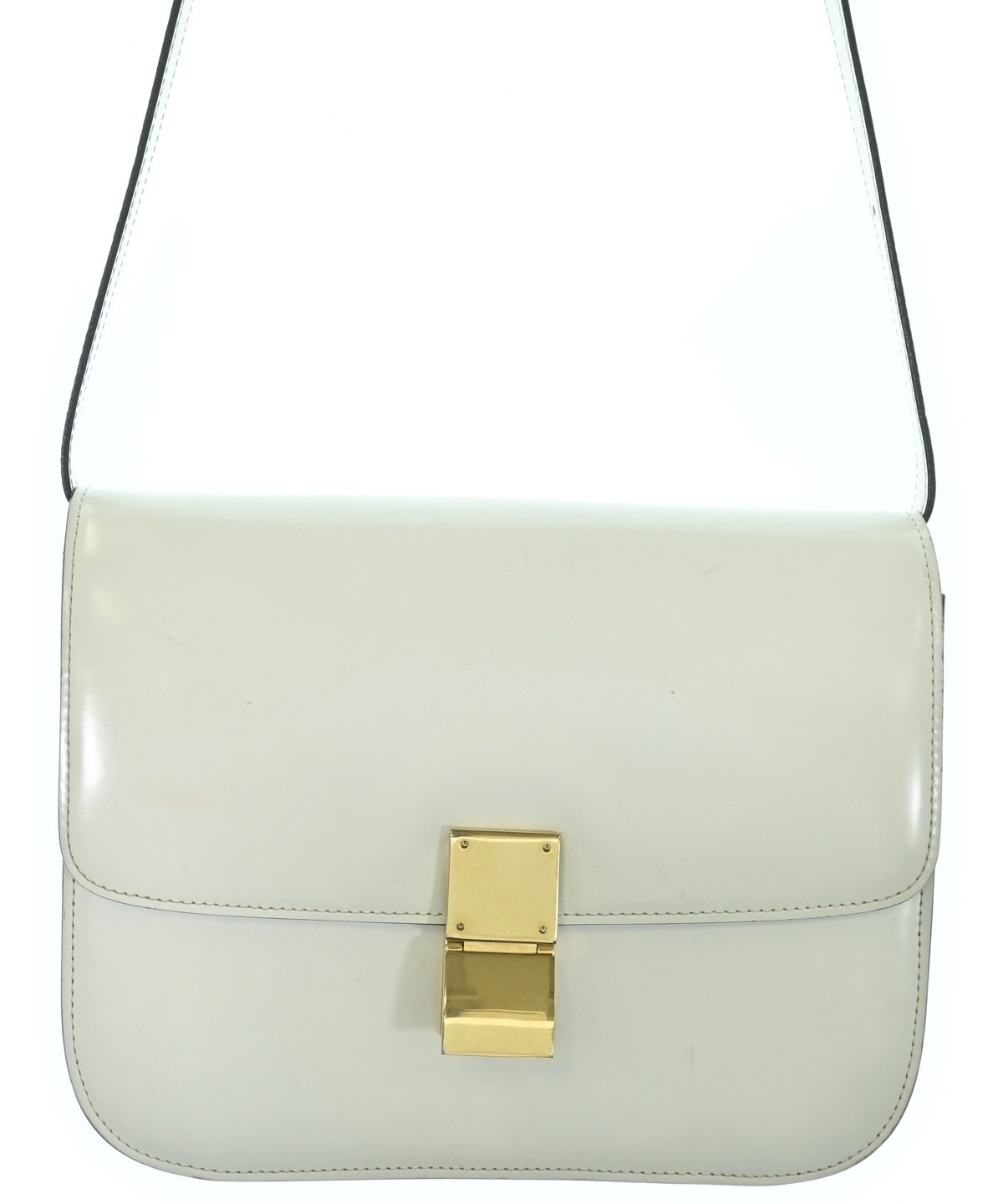 CELINE（セリーヌ）ショルダーバッグ 白 サイズ:- レディース