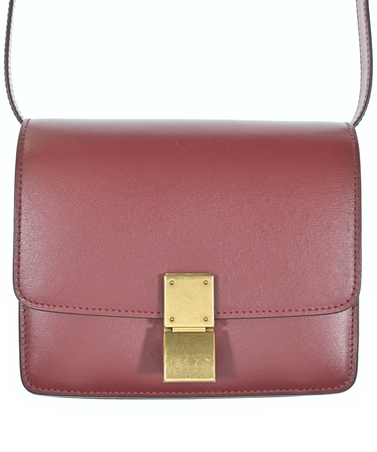 CELINE（セリーヌ）ショルダーバッグ 赤 サイズ:- レディース