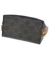 CELINE（セリーヌ）ポーチ 黒 サイズ:- レディース/2200657557096