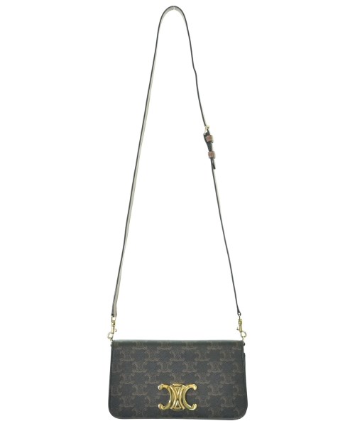 CELINE（セリーヌ）ショルダーバッグ 茶 サイズ:- レディース/2200660767512