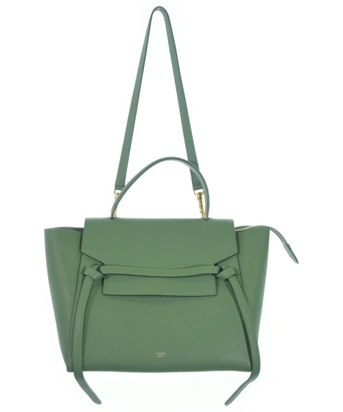 CELINE（セリーヌ）ハンドバッグ 緑 サイズ:MINI レディース/2200710250018