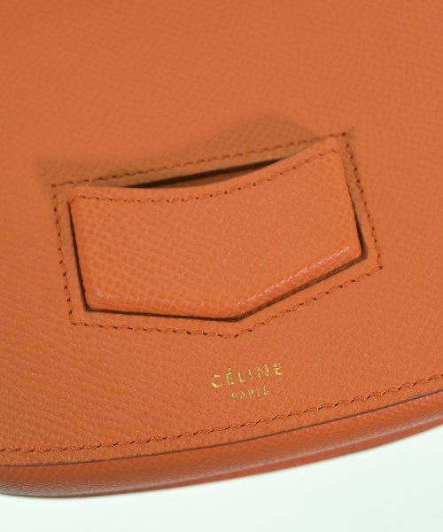 CELINE（セリーヌ）ショルダーバッグ オレンジ サイズ:SMALL レディース/2200710250025