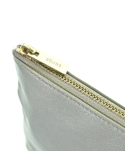 CELINE（セリーヌ）クラッチバッグ グレー サイズ:- レディース/2200713626797