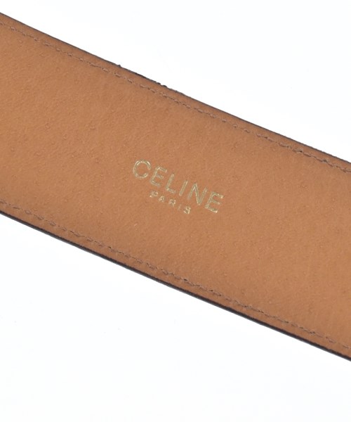 CELINE（セリーヌ）ベルト 青 サイズ:75 レディース/2200713701142