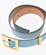 CELINE（セリーヌ）ベルト 青 サイズ:75 レディース/2200713701142