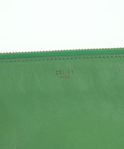 CELINE（セリーヌ）ショルダーバッグ 緑 サイズ:- レディース/2200716318040