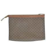 CELINE（セリーヌ）クラッチバッグ 茶 サイズ:- レディース/2200649433803