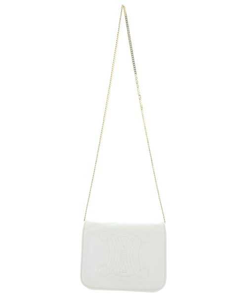 CELINE（セリーヌ）ショルダーバッグ 白 サイズ:- レディース/2200706239461