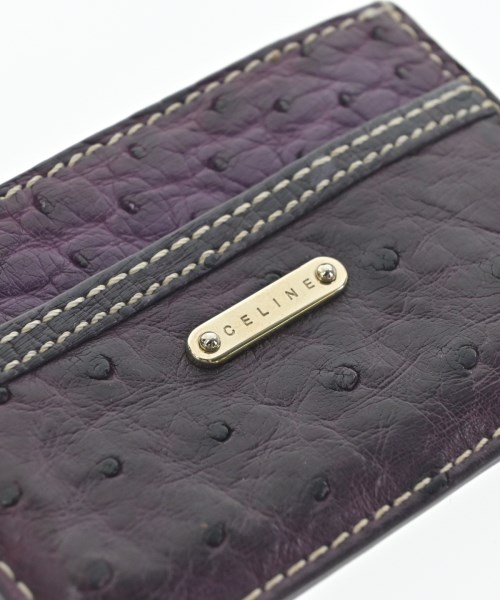 CELINE（セリーヌ）カードケース 紫 サイズ:- レディース/2200662962069
