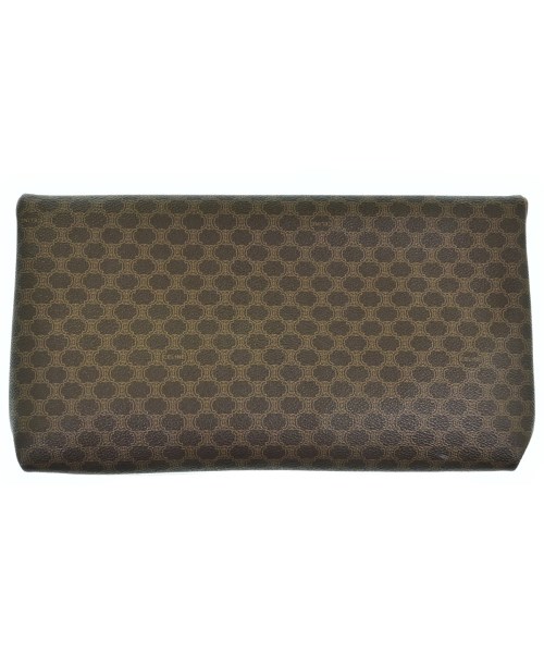 CELINE（セリーヌ）クラッチバッグ 茶 サイズ:- レディース/2200664993788