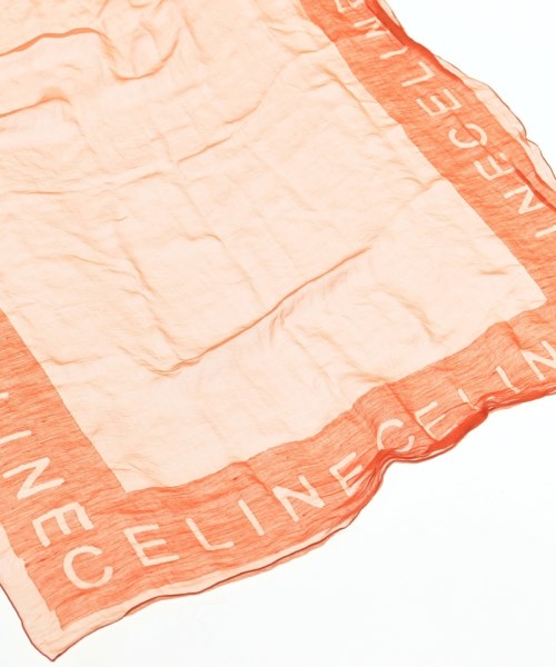 CELINE（セリーヌ）バンダナ・スカーフ オレンジ サイズ:- レディース/2200662489030