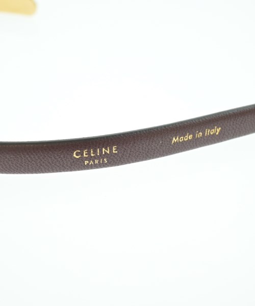 CELINE（セリーヌ）ベルト 茶 サイズ:S レディース/2200667033047