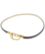 CELINE（セリーヌ）ベルト 茶 サイズ:S レディース/2200667033047