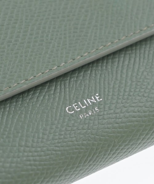 CELINE（セリーヌ）財布・コインケース 緑 サイズ:- レディース/2200670180035