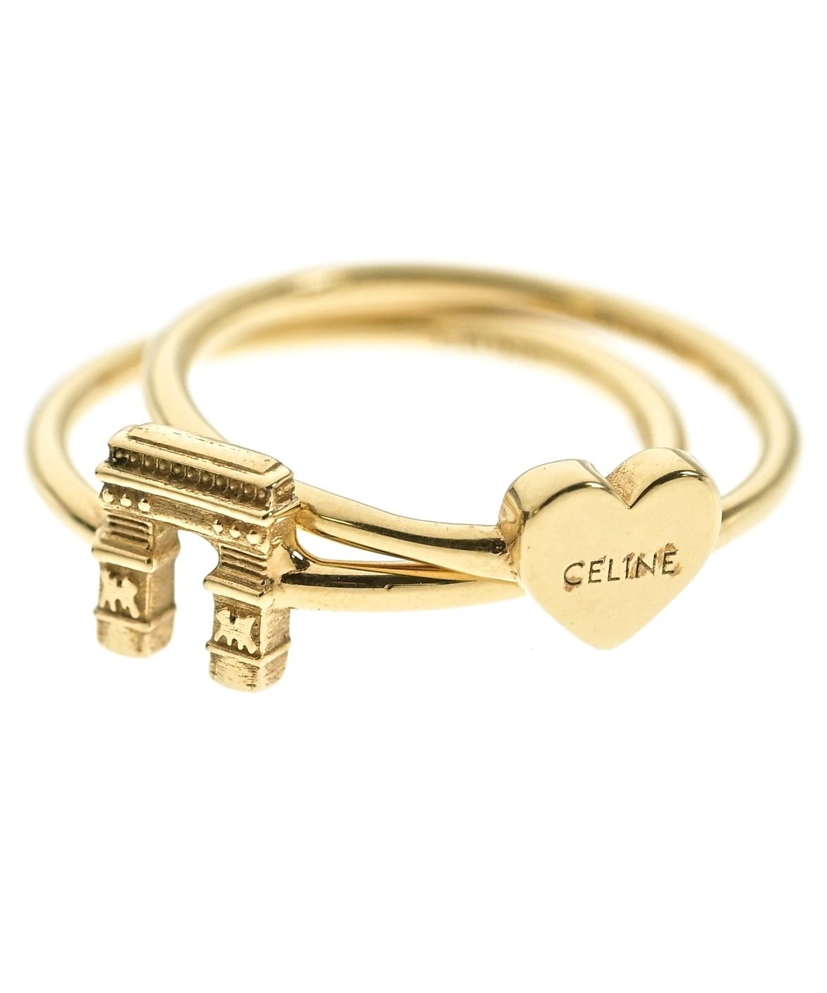 CELINE（セリーヌ）リング ゴールド サイズ:-(11号位)/-(12号位