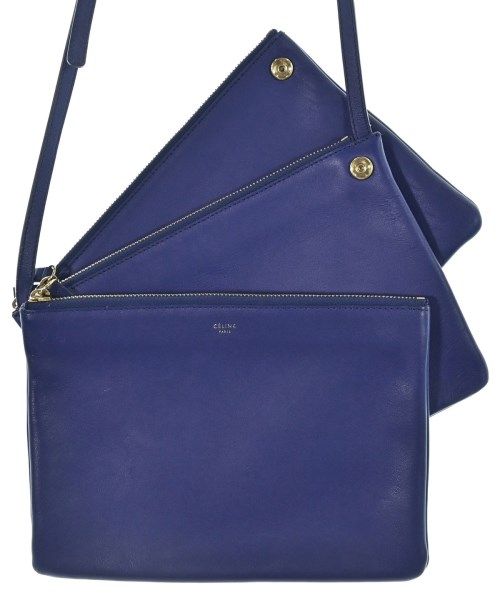 CELINE（セリーヌ）ショルダーバッグ 青 サイズ:- レディース/2200716168140