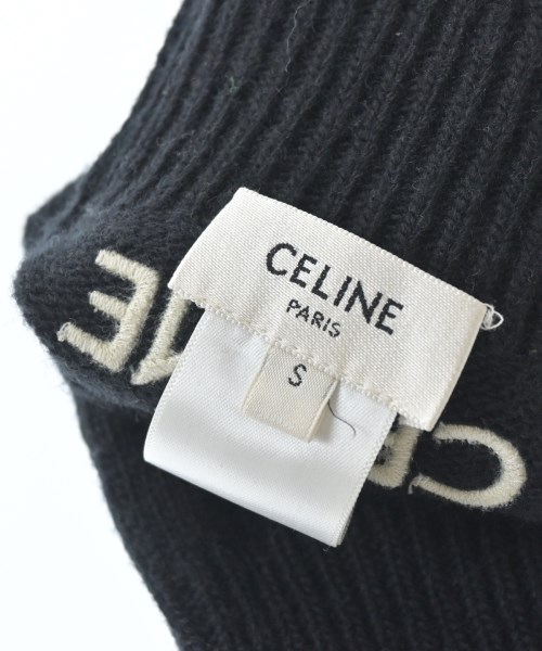CELINE（セリーヌ）手袋 黒 サイズ:S レディース/2200721724133