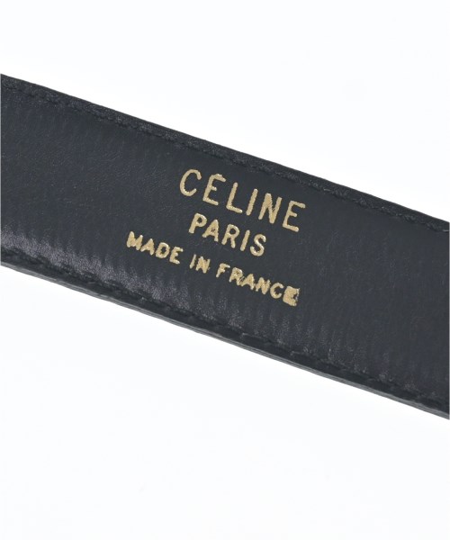 CELINE（セリーヌ）ベルト 黒 サイズ:80 レディース/2200722007440