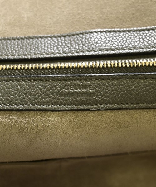 CELINE（セリーヌ）トートバッグ カーキ サイズ:- レディース/2200724142095