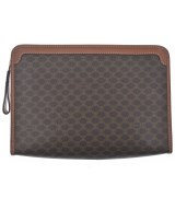 CELINE（セリーヌ）クラッチバッグ 茶 サイズ:- レディース/2200684589046