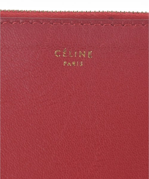 CELINE（セリーヌ）クラッチバッグ 赤 サイズ:- レディース/2200680625205