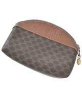 CELINE（セリーヌ）ポーチ 茶 サイズ:- レディース/2200680603210