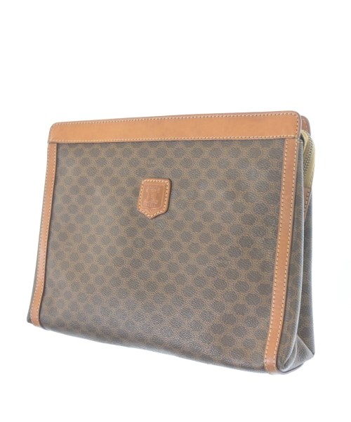CELINE（セリーヌ）クラッチバッグ 茶 サイズ:- レディース/2200688688387