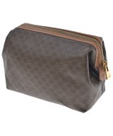 CELINE（セリーヌ）ポーチ 茶 サイズ:- レディース/2200688688394