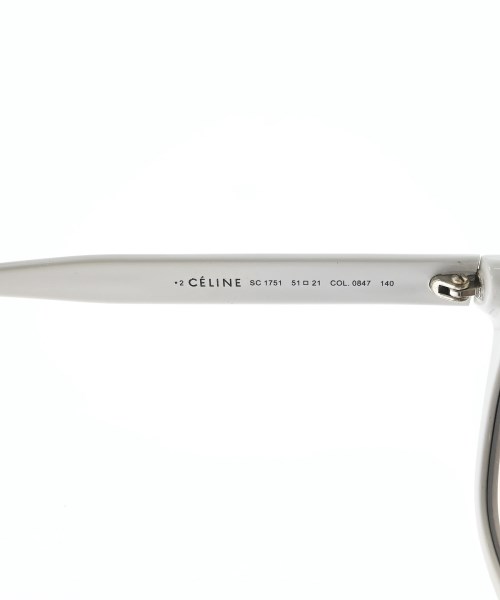 CELINE（セリーヌ）サングラス 白 サイズ:- レディース/2200690382044