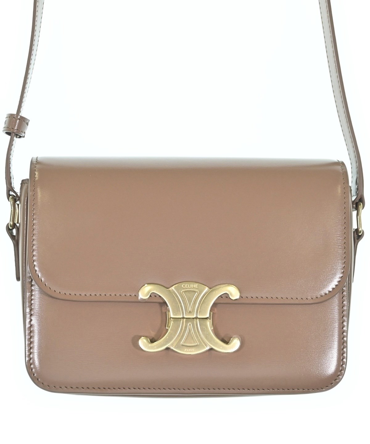 ル*ス様 CELINE ショルダーバッグ ベージュ/ブラウン CELINE（セリーヌ）ショルダーバッグ ベージュ サイズ:- レディース