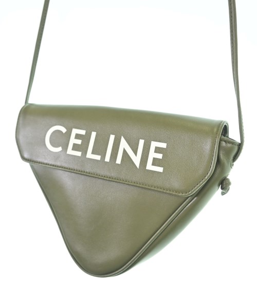 CELINE（セリーヌ）ショルダーバッグ カーキ サイズ:- レディース/2200691899039