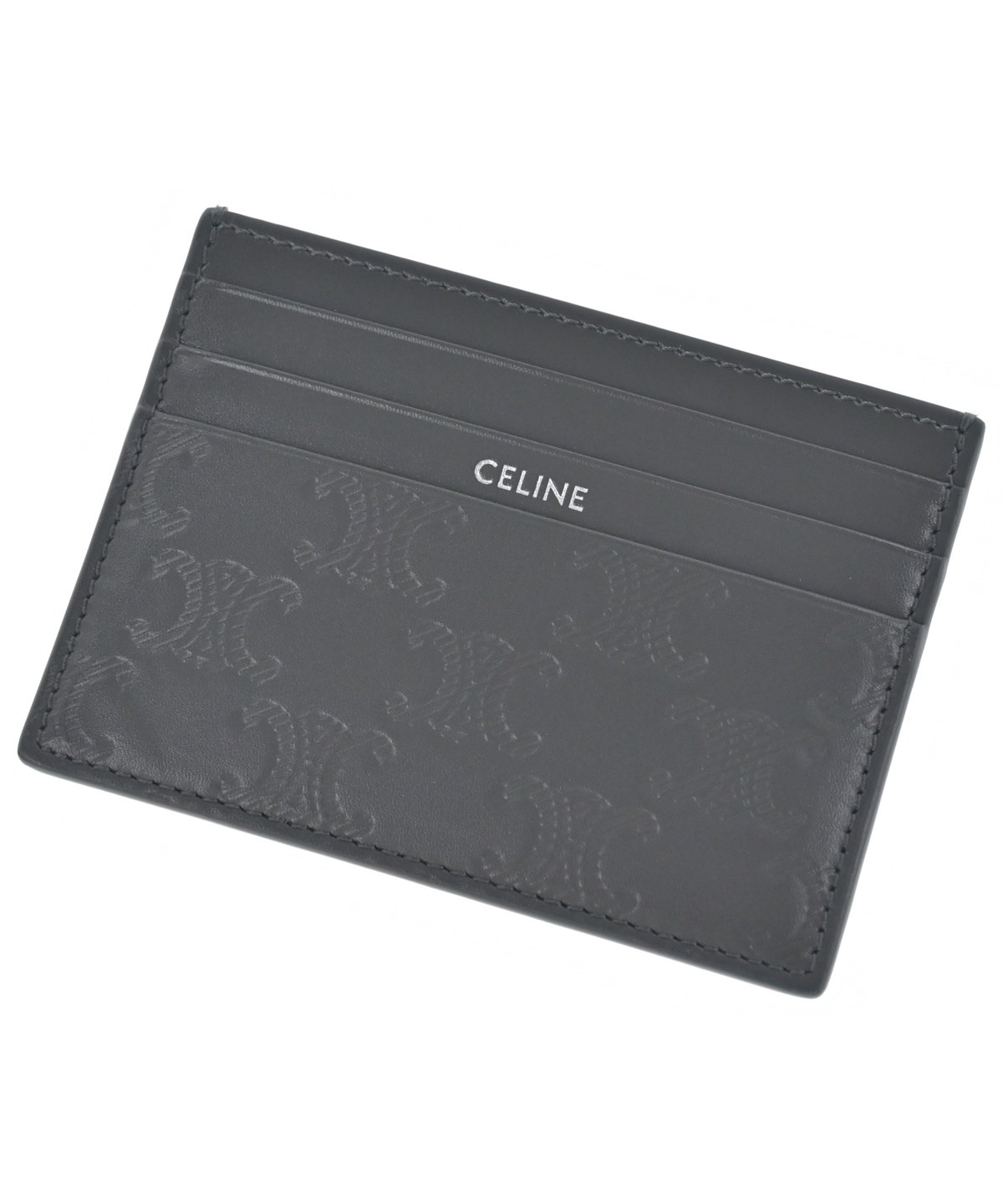 CELINE（セリーヌ）カードケース グレー サイズ:- レディース