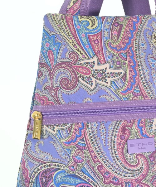 ETRO（エトロ）バックパック・リュック 紫 サイズ:- レディース/2200600612018