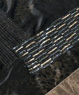ETRO（エトロ）ストール 黒 サイズ:- レディース/2200713004069