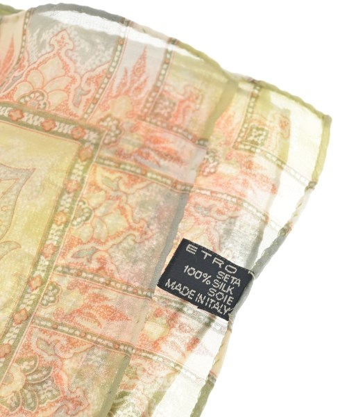 ETRO（エトロ）バンダナ・スカーフ 緑 サイズ:- レディース/2200635431271