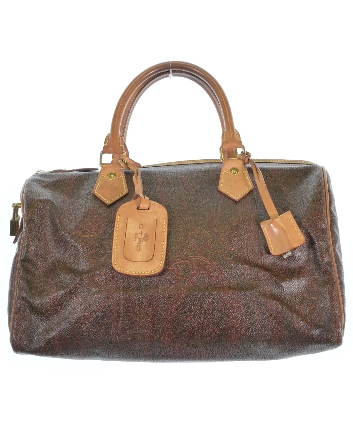 ETRO（エトロ）ボストンバッグ 茶 サイズ:- レディース/2200645430059