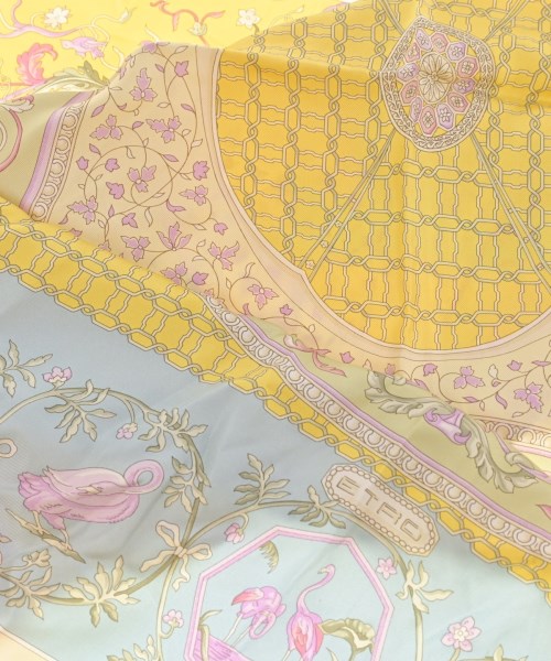 ETRO（エトロ）バンダナ・スカーフ 黄 サイズ:- レディース/2200703883117