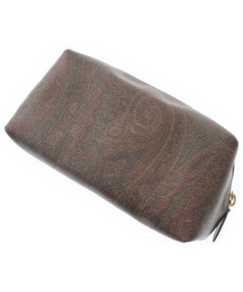 ETRO（エトロ）ポーチ 茶 サイズ:- レディース/2200663830053