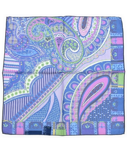 ETRO(エトロ)バンダナ・スカーフ 青 サイズ:-/2200663830176